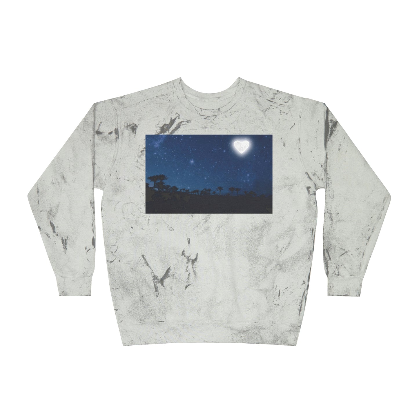 Unisex Color Blast Crewneck Sweatshirt