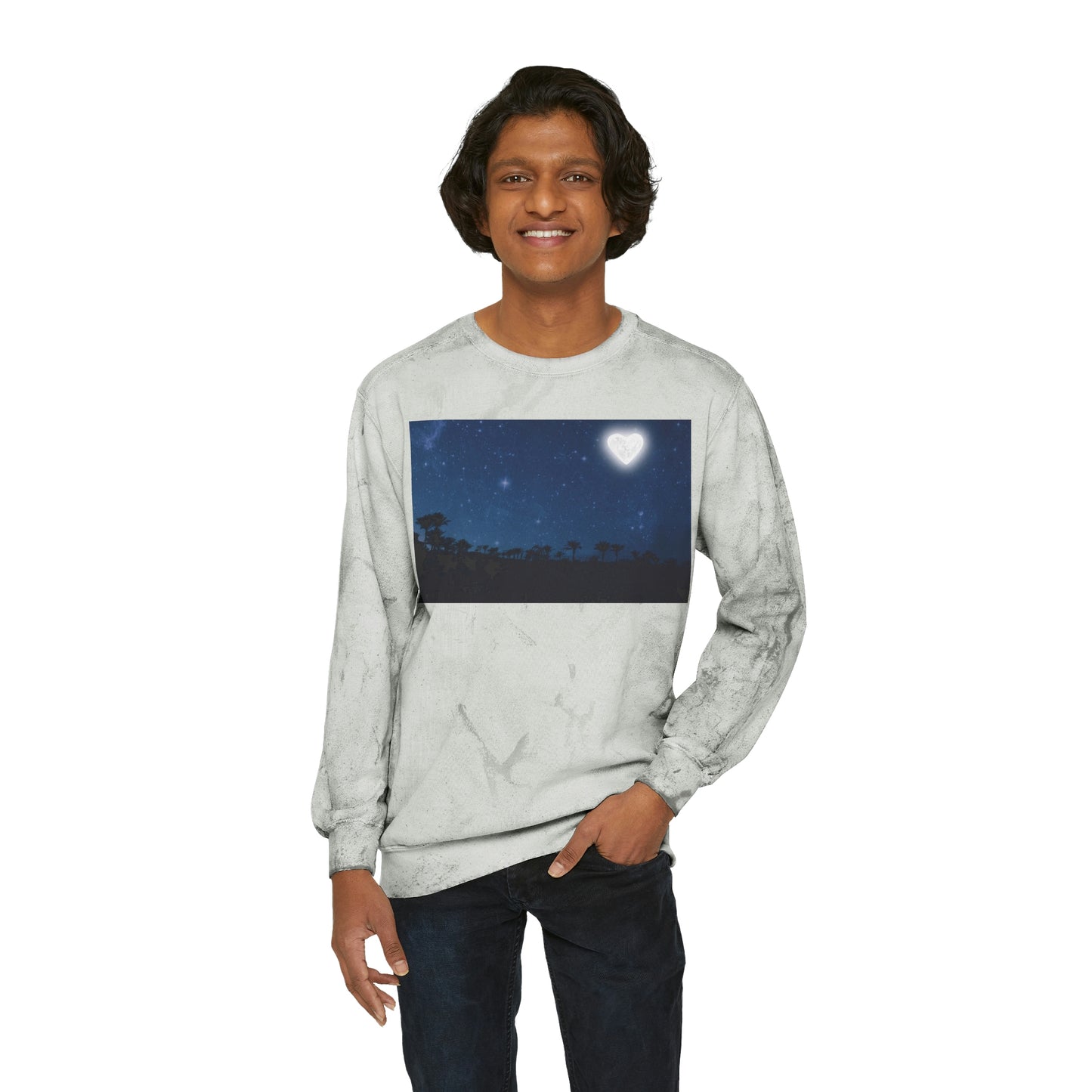 Unisex Color Blast Crewneck Sweatshirt