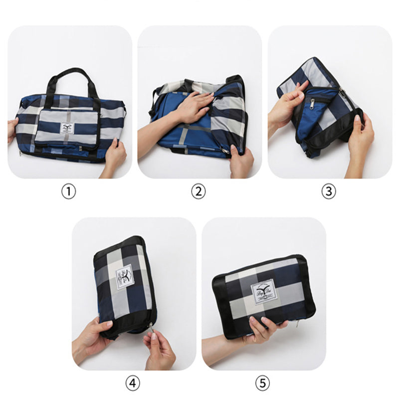 Foldable Travel Duffel Bag Fitness Waterproof Dry And Wet Separation Bag Sports